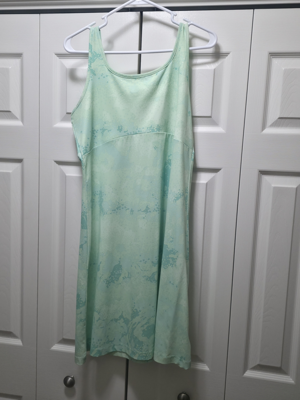 Mint Green Columbia Tie-Dye Sleeveless Sundress Women's L